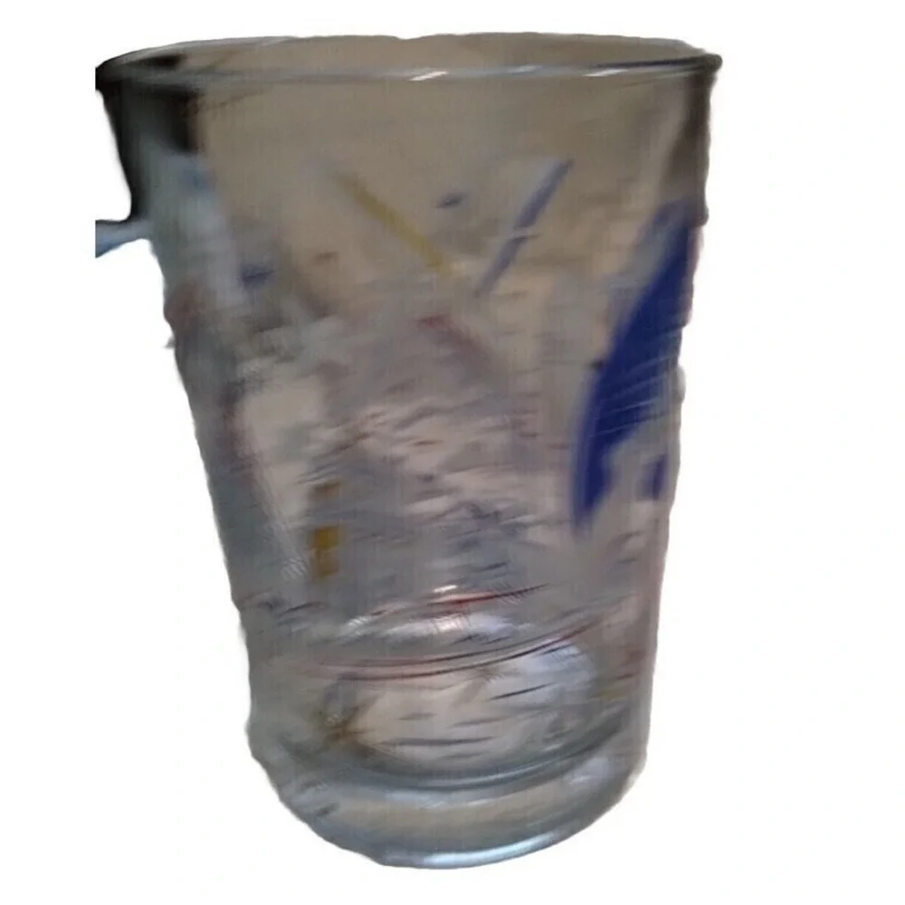 Disney Epcot‎ World Showcase Sorcerer Mickey Glass Cup Tumbler